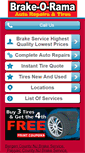 Mobile Screenshot of brake-o-rama.com